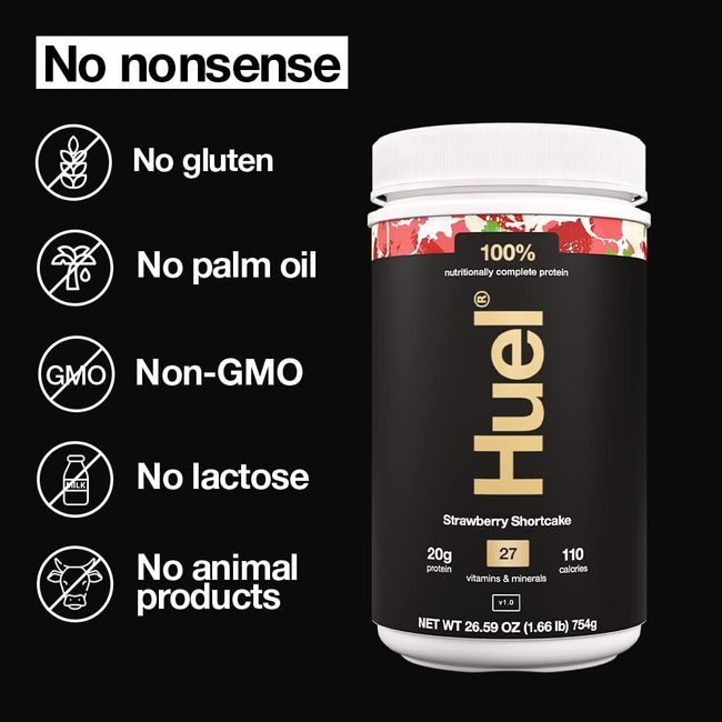  Huel Black Edition - Nutritionally Complete 100% Vegan