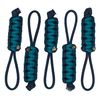 BubbasGarageTv - Large Heavy Duty Paracord Zipper Pulls (Teal)