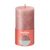 Bolsius Rustikale Blockkerze 130/68 Rosa