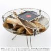 Zeol Fire Disc, Compatible Trivet, Bonfire, Camping, Stainless Steel, Bulkier Hardware