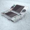 eXtremeRate ds Lite Compatible with Custom Replacement Shell Clear Material, Includes Replacement Buttons, Screen Lens Compatible with Nintendo DS Light (Clear)