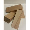 10 Large Hardwood Wedges 130X62X30 MM.