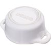 Mini Casserole 10 cm Round Ivory White
