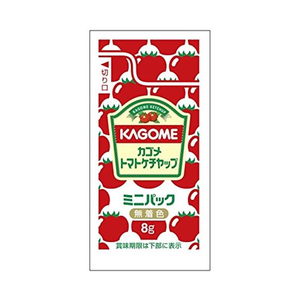 Kagome Tomato Ketchup Mini Pack, 0.3 oz (8 g) x 40 Bags