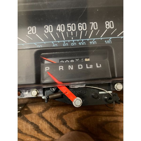 1976 Chevrolet Nova Shift Indicator Needle Replacement Pointer - Orange