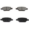 DuraGo BP1033 MS Rear Semi-Metallic Brake Pad