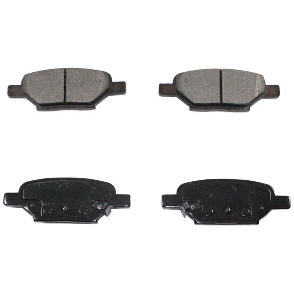 DuraGo BP1033 MS Rear Semi-Metallic Brake Pad