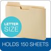 Globe Weis Globe-Weis/Pendaflex Expanding File Folder Pocket, Letter, Manila, 10 File Folder Pockets (FP153L10)