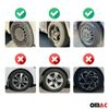 16" Wheel Covers Hubcaps 4Pcs for VW Jetta Black
