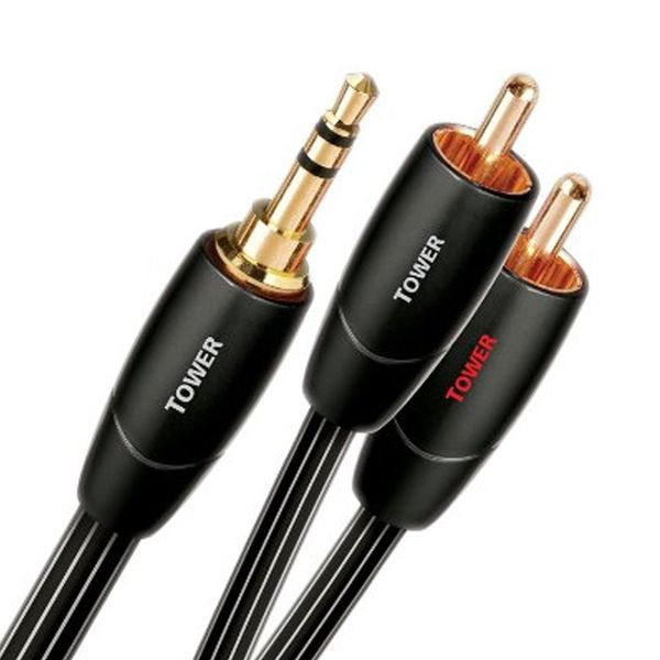 Audioquest Tower 3.5mm Jack To RCA Cable - 3.0 Metre