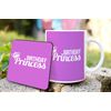 Daytripper Birthday Princess Kitchen Mug and Coaster Set Gift Coffee Tea Cup
