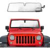 Car Windshield Sunshade Foldable Reflective Sun Visor For Jeep Wrangler TJ & JK