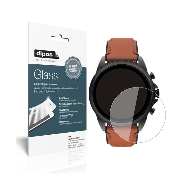 Screen Protector for Fossil Gen 6 (44 mm) Smartwatch Flexible Glass 9H dipos