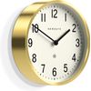 ® Master Edwards Wall Clock - Metal Clock - Analog Wall Clock - Mid-Century Cloc