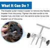 660040-1 Impeller Puller Remove Tool For Jabsco Pump impellers 2-1/4" to 2-9/16"