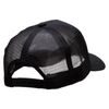 Aloha Surf Board Embroidered Solid Cotton Prostyle Twill Mesh Cap - Black OSFM