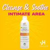 vH essentials Personal Cleansing Spray, pH Balancing Lactic Acid, Sting-Free, Witch Hazel Formula, Fragrance free, Paraben free, Sprays upside down for easy external intimate cleansing, 4 floz