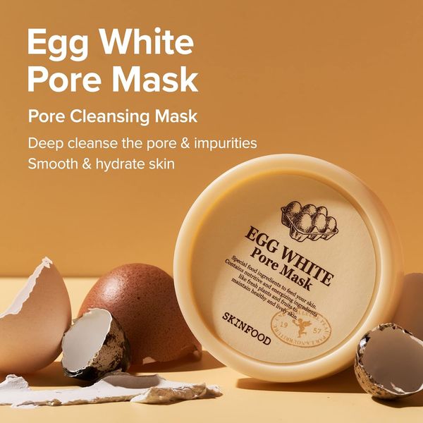 SKINFOOD Egg White Pore Mask 120g