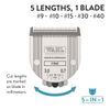 Wahl FINE 5 in 1 Blade for Academy,GoldSt