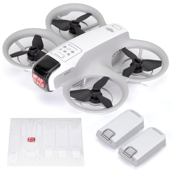 Wrapgrade for DJI NEO Accent Color Sticker (Racing White)