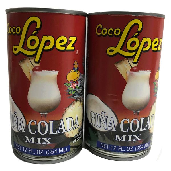 Pina Colada Mix Coco Lopez Set of 2 Can