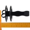 Upluckey Sink Stopper 2PCS Black Clean Plastic Drain Stopper Durable Garbage Disposal Stopper