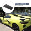 Carbon Rear Decklid Camera Housing Cover Panel For Corvette C8 Convertible 20-25