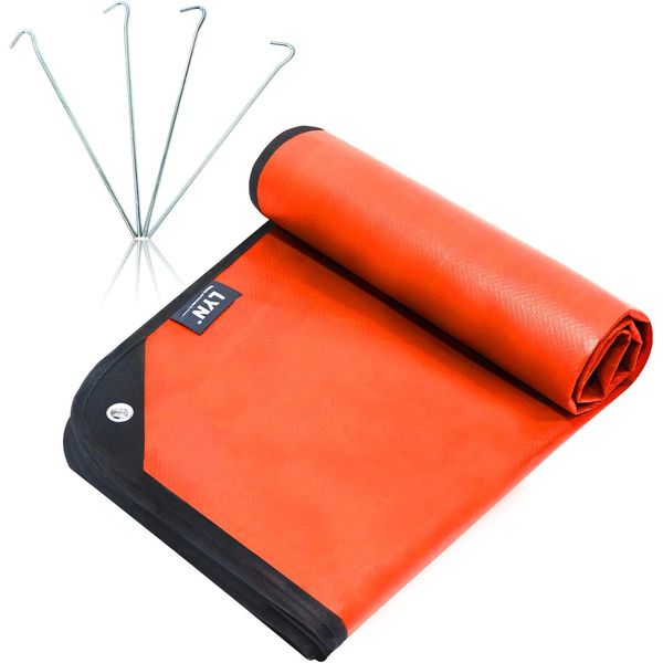 LYN Heavy Duty Survival Blanket-Emergency Blanket, Extra Large Thermal Tarp Refl