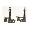 Design Specialties Fireplace Coastal Design Black Andiron