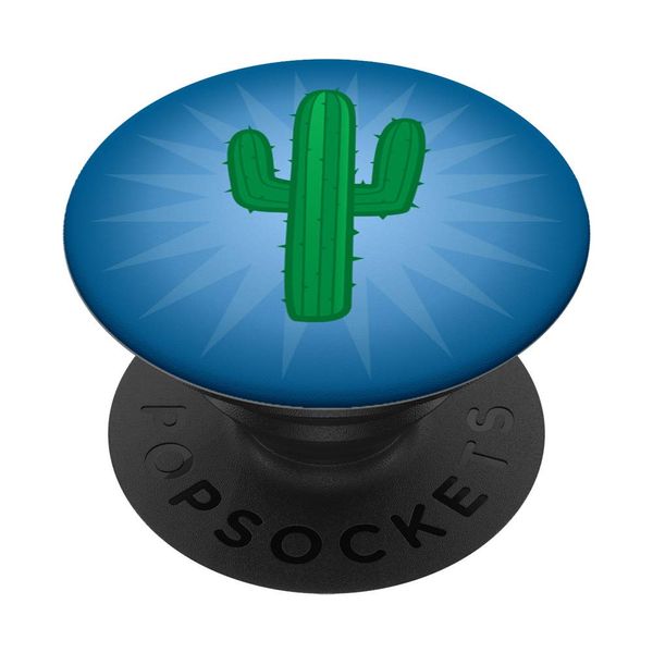 TGM Cactus Blue Ombre PopSockets Stand for Smartphones and Tablets