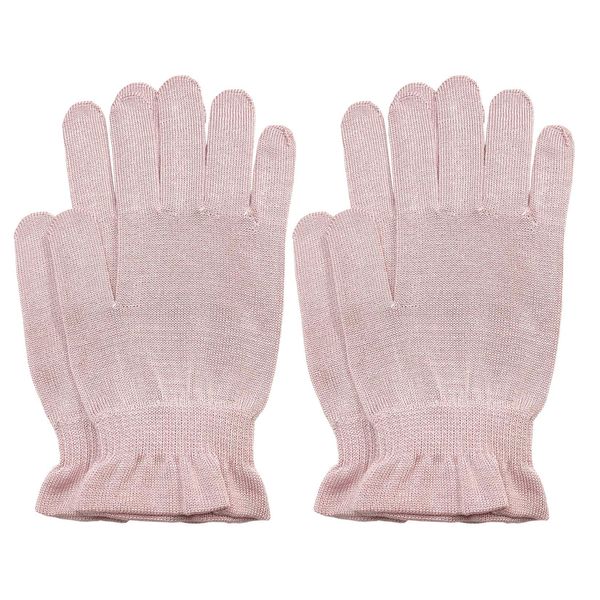 Silk Gloves by Silk Thread Shop in Nishijin Kyoto (Pink 2 Pairs)