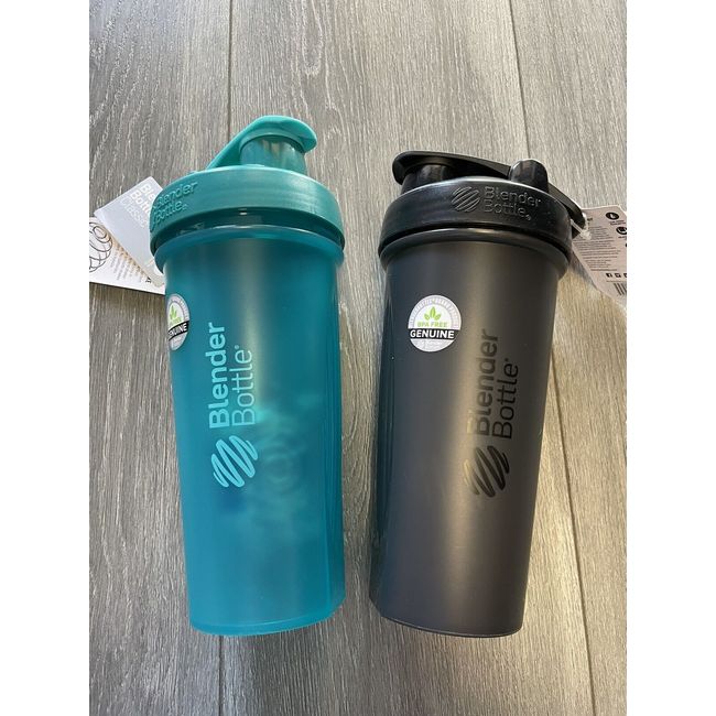 Blender Bottle Classic V2 Shaker Bottle for Protein Shakes Teal 28 oz Cup