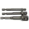 3 Pc. Power Extension Socket Bits for Drills (CHROME, 2)