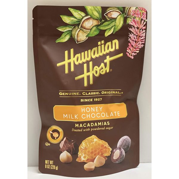 Hawaiian Host Chocolate 8 ounce (226g) (Honey Milk Chocolate)