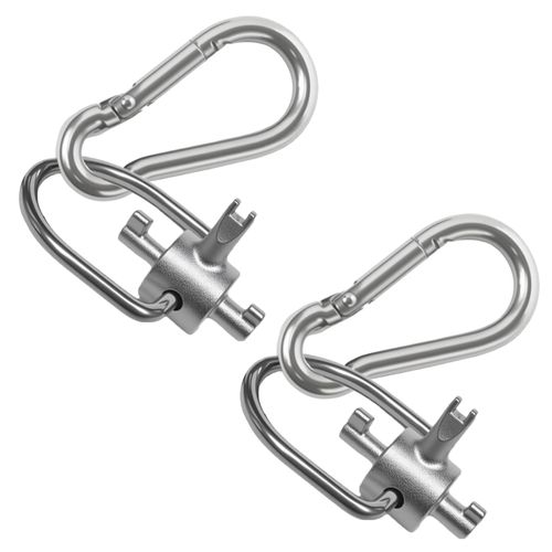 RXALASKA 2Pcs HVAC Locking Cap Key, Locking Cap Tools for 410A & R22 Refrigerant Safety Caps, Triple HVAC Key for Vacuum Caps, Tamper-Resistant (3 Bits)