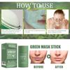 Green Tea Solid Mask, Deep Cleansing Hydrating Mask Stick Pore-Narrowing Paste M