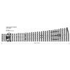 Peco SL-E189 Code 75 Electrofrog Large Left Hand Point