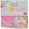 (PKT) Magical Unicorn Swirl Decorations (12 pk)