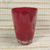 Aizu Coating Glass Lacquer Tumbler Red