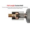 TEKTON 1/2 Inch Drive x 25 mm Deep 6-Point Impact Socket | SID23125