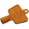 Yellow Plastic Gas Meter Box Key - Spare Gas Meter Box Key