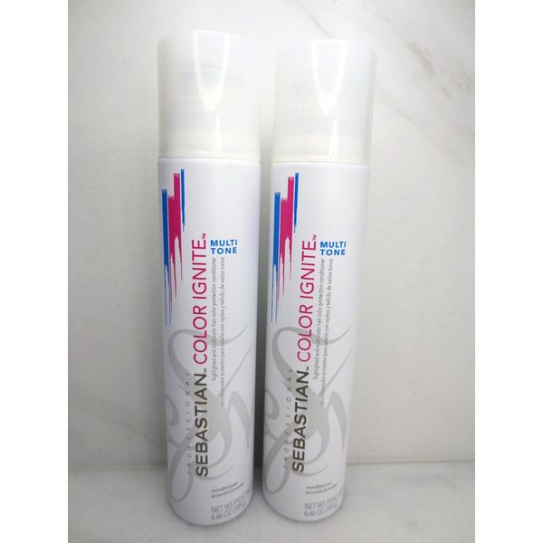 SEBASTIAN COLOR IGNITE HAIR COLOR PROTECTION CONDITIONER 6.66 OZ NWOB SET OF 2