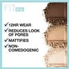 2Pcs Maybelline Fit Me Matte Poreless Pressed Face Powder Makeup, Classic Ivory