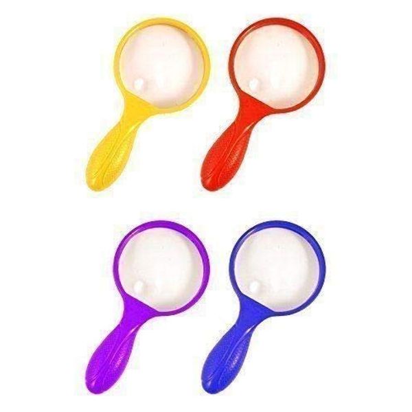 4 x Magnifying Glass Assorted Colours