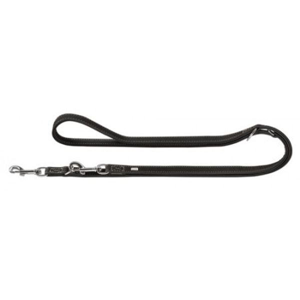 HUNTER Dog Leash, 200 x 18 cm, Black