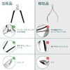 CGBE Cuticle Clipper Cuticle Treatment Professional Cuticle Trimmer Removal Tool Anti-Slip Silicone Handle Medical Grade Stainless Steel Cubical Cutter for Dry Skin (Black)