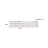 eMagTech 4pcs Touchpad Ribbon Flex Cable 18 Pin Wireless Controller Touch Cable Wireless Handle Touch Line Touchpad Connect Cable Compatible with PS5 Controller Repair Part