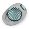 WOIWO 1 PCS Creativity Kitchen Egg Mirabile Multi-Functional Egg Slicer Kitchen Gadget (gray-green)