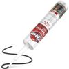 Black High-Temp Fireplace Sealant - 2732°F, Easy Application & Repair (2 Pack)