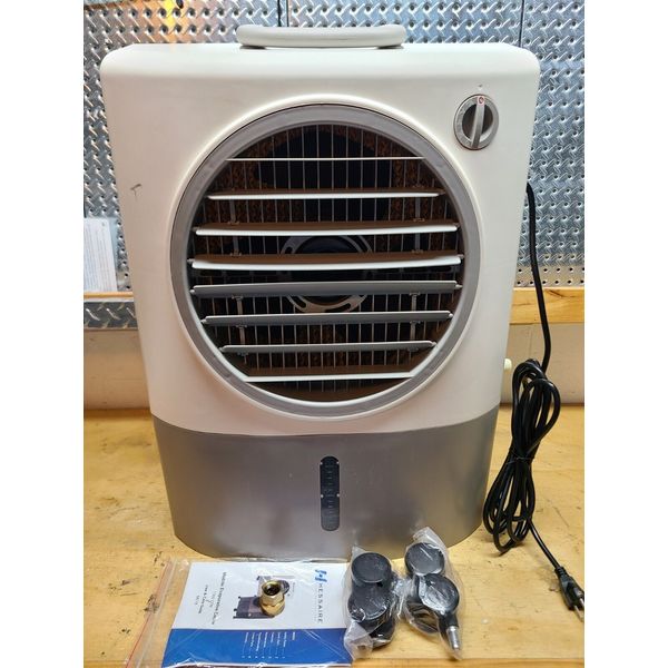 Hessaire MC18M Outdoor Portable 500 SqFt Evaporative Cooler Humidifier